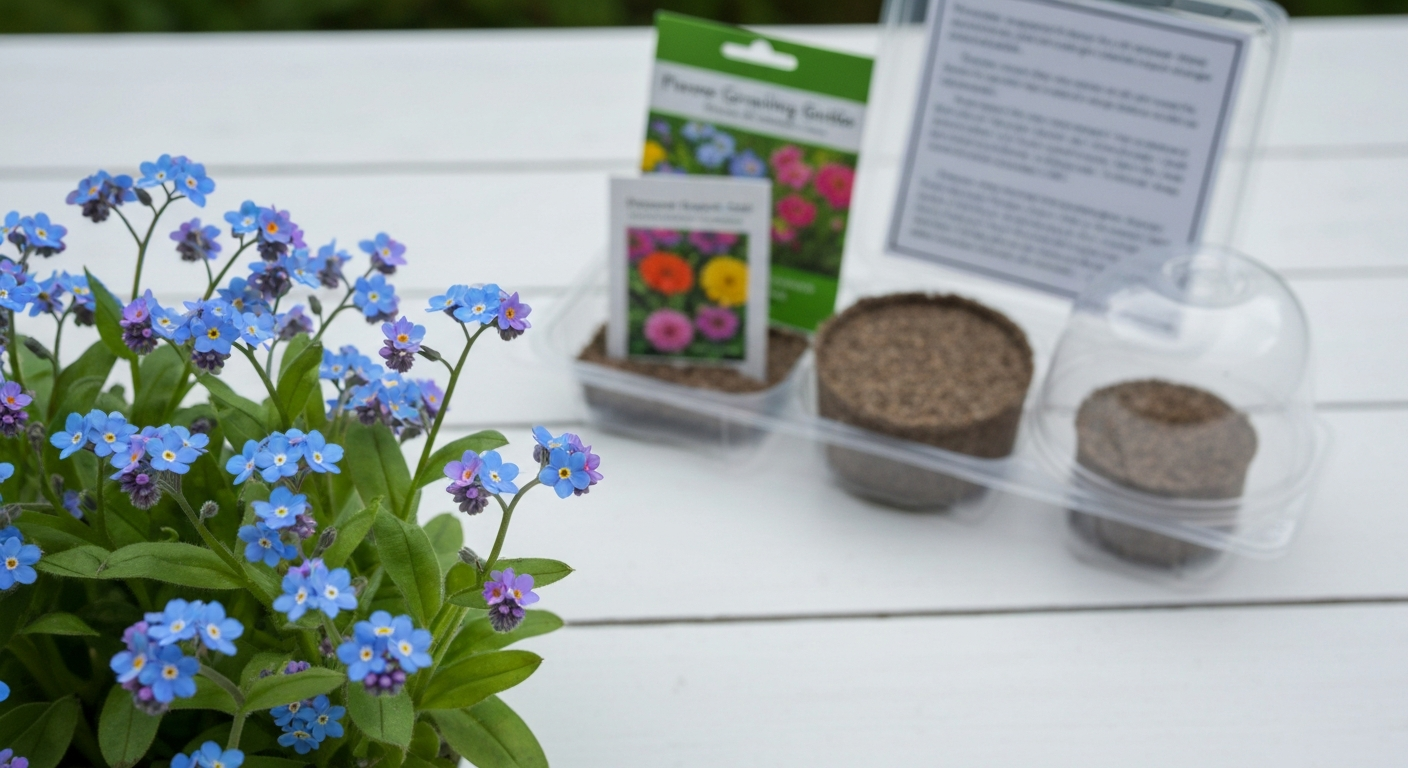 forget me not grow kit instructions